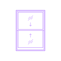 Buildings Double Hung Windows Vinyl Svg File, Free Vectors File